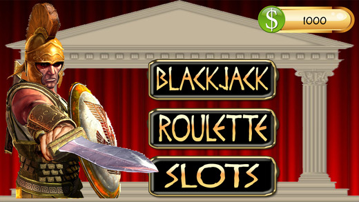 Aaaalibabah 777 Gladiator Spartan FREE Slots and Roulette Blackjack