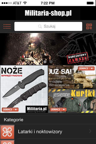 Militaria-Shop.pl screenshot 2