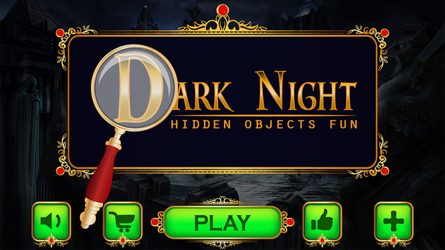 Mysterious Dark Night - Hidden Objects Fun