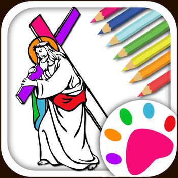Bible Color Pages 教育 App LOGO-APP開箱王