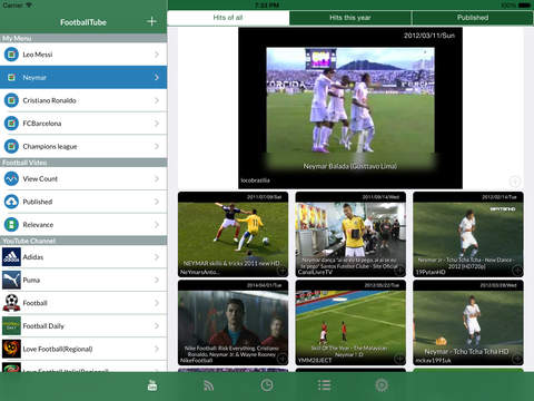 【免費運動App】Soccer Video Collection & News SoccerTube-APP點子