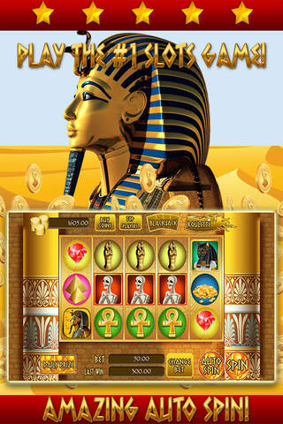 *777* Pharaoh Slots - Casino Games HD screenshot 2