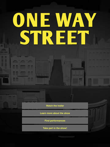 【免費娛樂App】One Way Street-APP點子