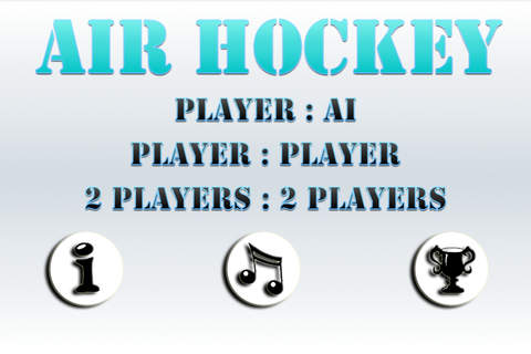 Air Hockey - Flat Plus screenshot 2