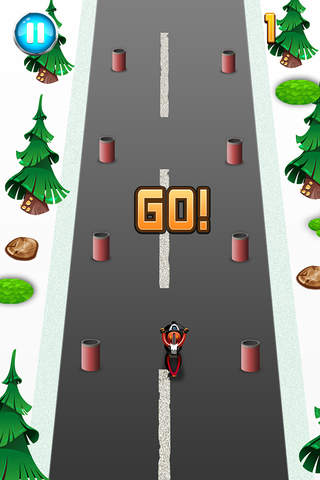 An Agent Bike Winter Off-road Race - Hill Climb in North Pole Highway FREE screenshot 2