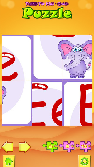 【免費遊戲App】123 Kids Fun PUZZLE GREEN (Free App) - Preschool and kindergarten learning games-APP點子
