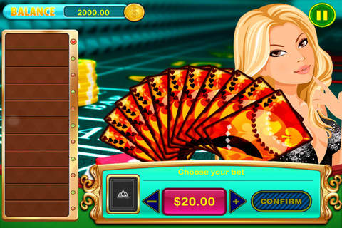 Classic Hi-Lo Cards Games in Vegas Casino Fortune Pro screenshot 2