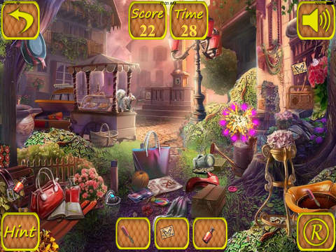 【免費遊戲App】Hidden Objects Purple Spring-APP點子