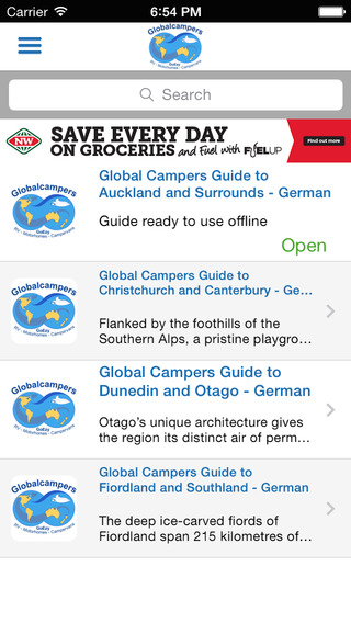 免費下載旅遊APP|Global Campers Neuseeland Reiseführer app開箱文|APP開箱王
