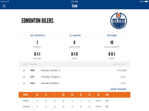 【免費運動App】Edmonton Oilers Mobile-APP點子