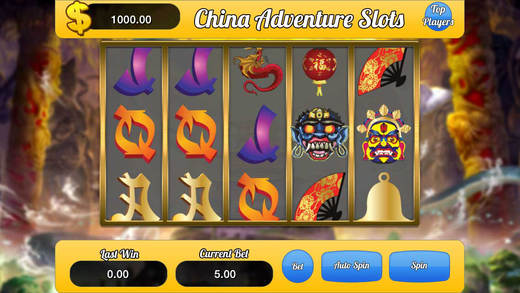 Aaron's China Adventure Slots Machine