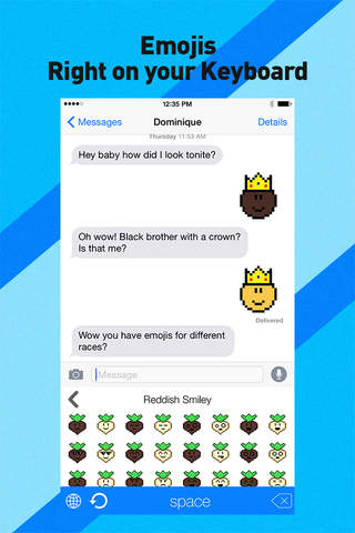 Multi Race Emoji - Custom Emojis Keyboard for Different Races screenshot 3