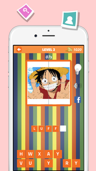Quiz Word World Anime Version - All About Guess Cartoon Fan Trivia Game Free
