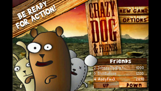 Crazy Dog and Friends