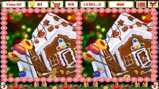 Christmas find the differences free games