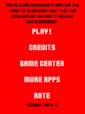 【免費遊戲App】Red Tiles, White Diamonds - Don't Tap!-APP點子