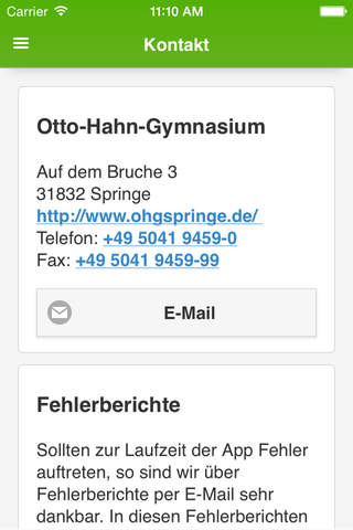 Otto-Hahn-Gymnasium Springe screenshot 4
