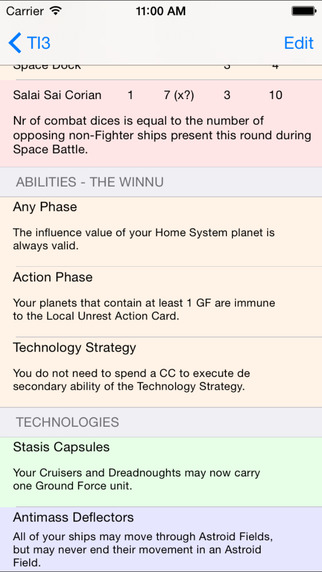 免費下載遊戲APP|TI3 Race Sheet for Twilight Imperium app開箱文|APP開箱王