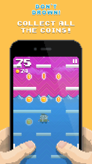 【免費遊戲App】Don't Drown!-APP點子