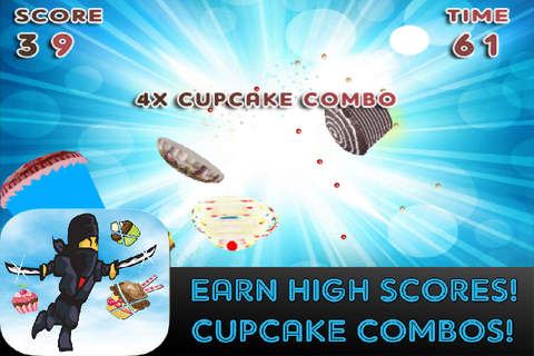 Cupcake Samurai Ninja PRO - Slash The Cake Story! screenshot 4