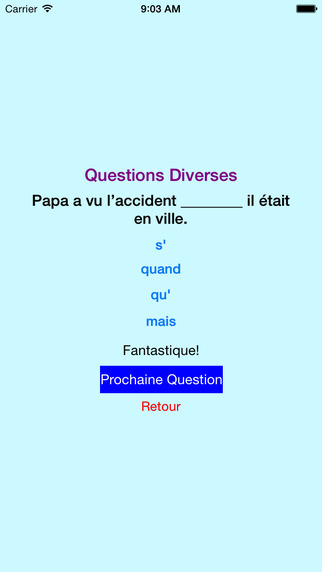 【免費教育App】French_Quiz-APP點子