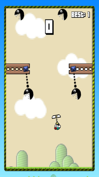 【免費遊戲App】Amazing Blue Bird Adventure : Escape Swinging Death Balls PRO-APP點子