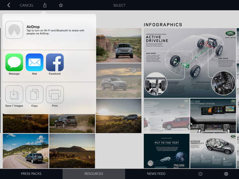 Land Rover Media Hub screenshot 3