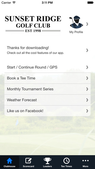 【免費運動App】Sunset Ridge Golf Club-APP點子