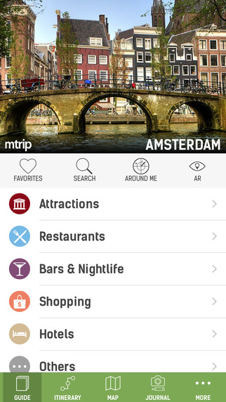 Amsterdam Travel Guide with Offline Maps - mTrip