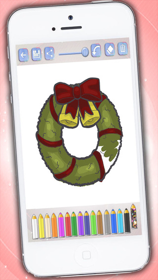 免費下載教育APP|Christmas coloring pages for children - Paint and color Christmas app開箱文|APP開箱王
