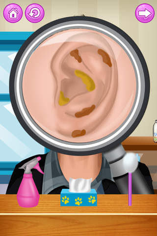 Celebrity Ear Doctor - Kids Games screenshot 2