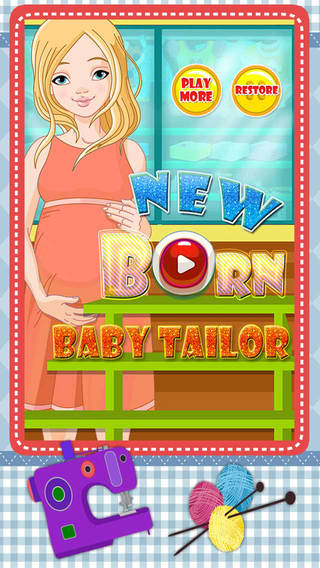Newborn Baby Tailor Boutique – little fashion designer games for kids