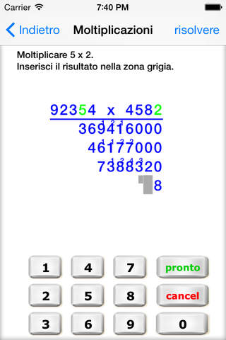 Pen&Paper Math - written math for primary school screenshot 4