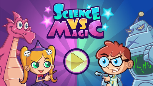 Science vs. Magic 2-player battle games collection