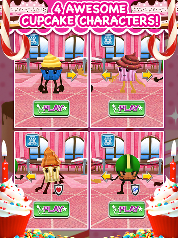 3D Cupcake Girly Girl Bakery Run Game FREE на iPad