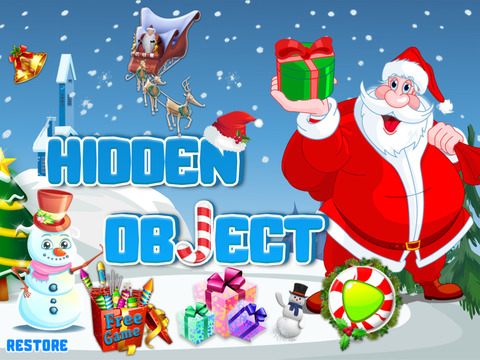 【免費遊戲App】Little Santa Christmas Hidden Objects Mania-APP點子