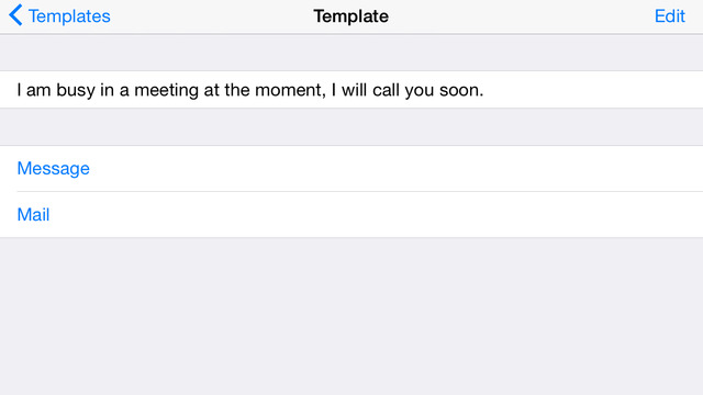 【免費工具App】Message Templates-APP點子