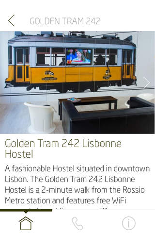 Golden Tram 242 Lisbonne Hostel screenshot 2
