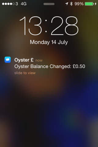 Oyster Balance - App & Widget screenshot 3