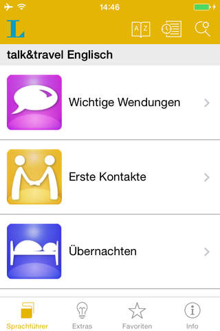 Englisch talk&travel – Langenscheidt Sprachführ... screenshot 2