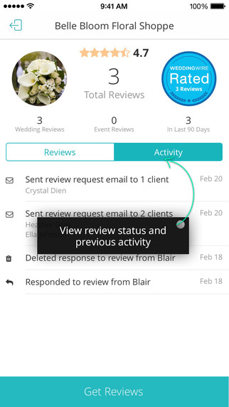 【免費商業App】WeddingWire Review Manager for Pros-APP點子