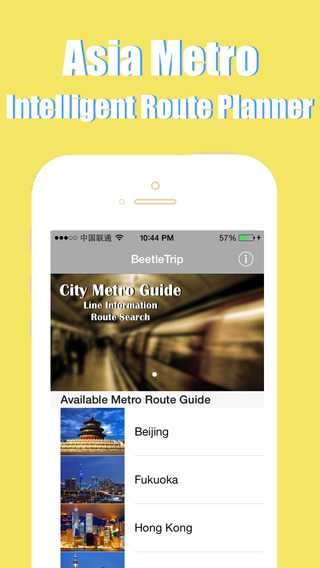 Metro subway train Routing and transit trip Planner - Asia cities Beetletrip travel guide advisor