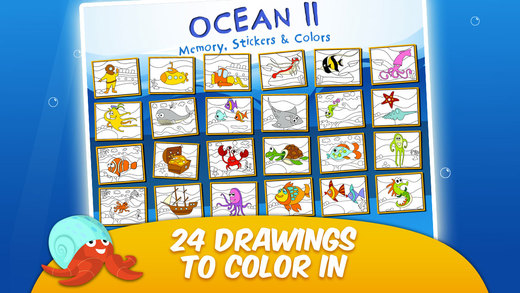免費下載遊戲APP|Ocean II - Matching, Stickers, Colors and Music Games for Kids - Lite app開箱文|APP開箱王