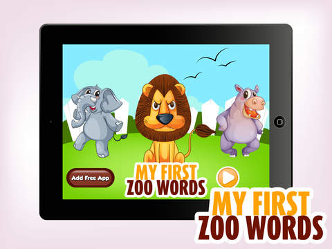 【免費遊戲App】My First Zoo Words - Learning game for Kids in Pre School and Kindergarten-APP點子