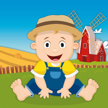 Milo's Free Mini Games for Tots - Barn and Farm Animals Cartoon LOGO-APP點子