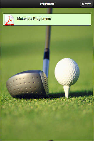 Matamata Golf Club screenshot 2