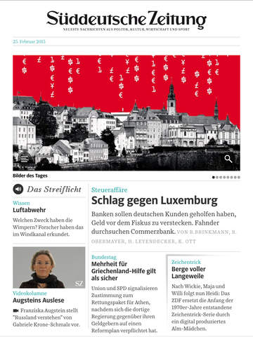 【免費新聞App】Süddeutsche Zeitung: Zeitungsapp (SZ Plus)-APP點子