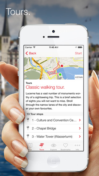 【免費旅遊App】City Guide Luzern – Offline map with numerous tips on sights, hotels, restaurants and events-APP點子