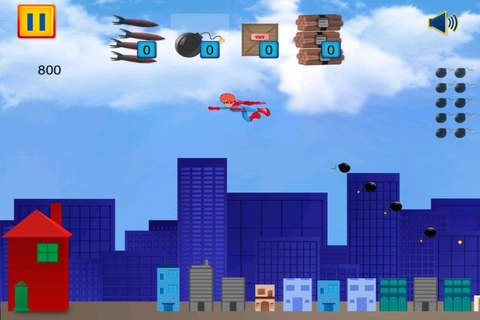 The Superhero Flash Bomber - Speedy City Guardian Adventure screenshot 2