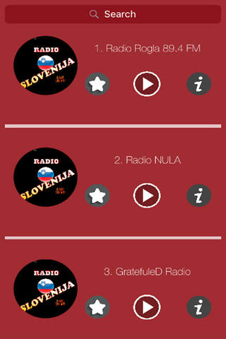 Slovenski radijske postaje - glasba / novice screenshot 3